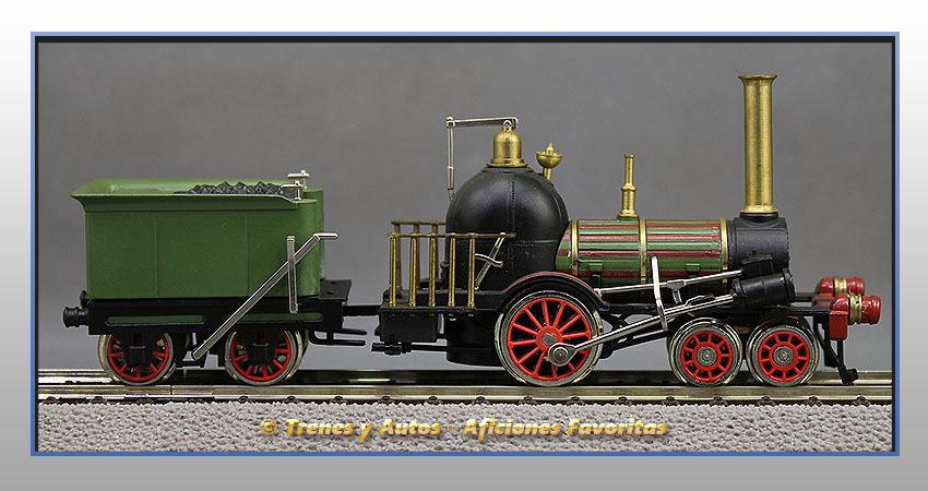 Locomotora vapor La Prussia - Berlín Potsdam